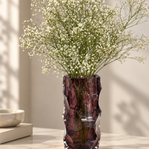 Vaso Murano Alto Violeta